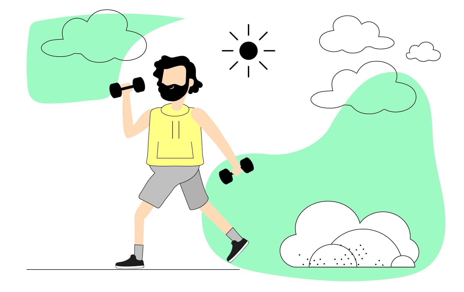 Persona-con-mancuernas-entrenando-al-aire-libre